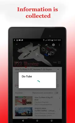 DoTube - vídeo/audio youtube android App screenshot 9