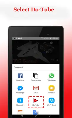 DoTube - vídeo/audio youtube android App screenshot 10