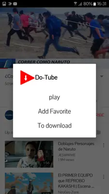 DoTube - vídeo/audio youtube android App screenshot 2