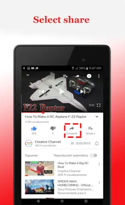 DoTube - vídeo/audio youtube android App screenshot 8